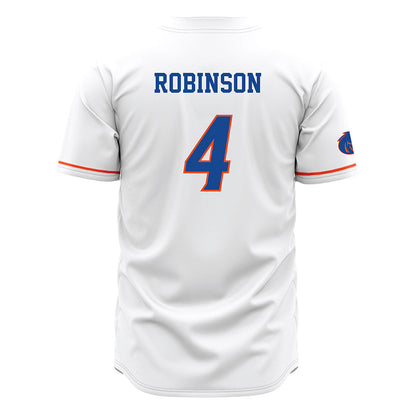 Boise State - NCAA Football : Rodney Robinson - White Jersey