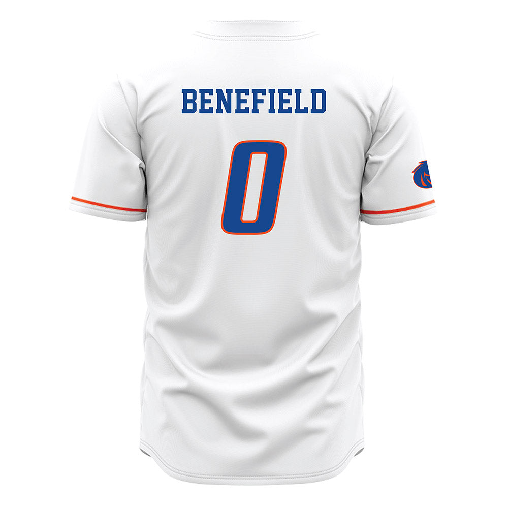 Boise State - NCAA Football : Ty Benefield - White Jersey