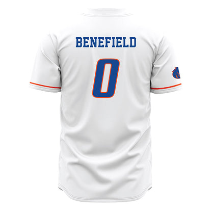 Boise State - NCAA Football : Ty Benefield - White Jersey