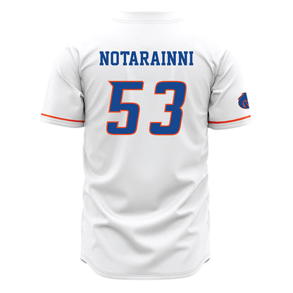 Boise State - NCAA Football : Marco Notarainni - White Jersey