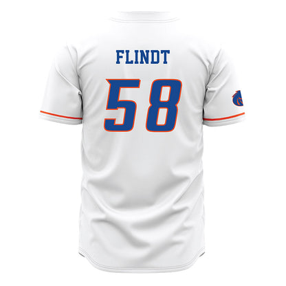 Boise State - NCAA Softball : Mya Flindt - White Jersey-1