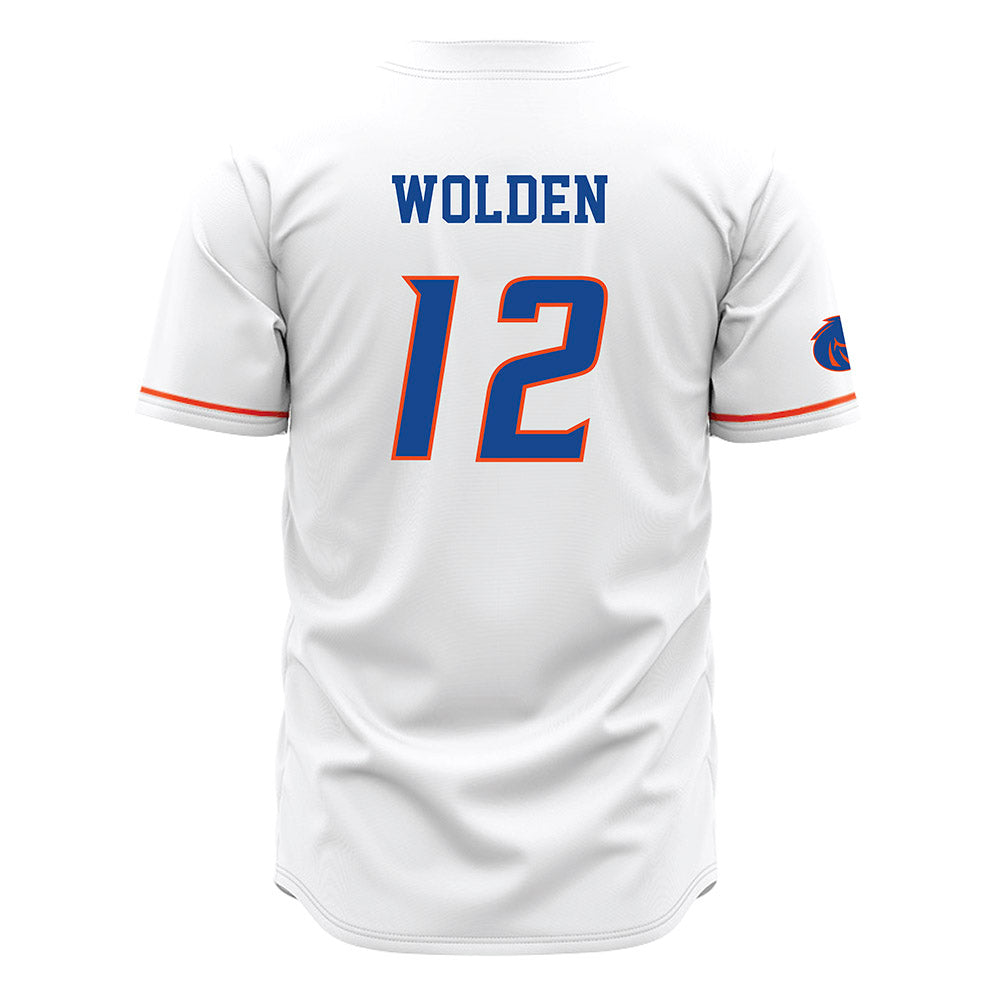 Boise State - NCAA Beach Volleyball : Addison Wolden - White Jersey-1