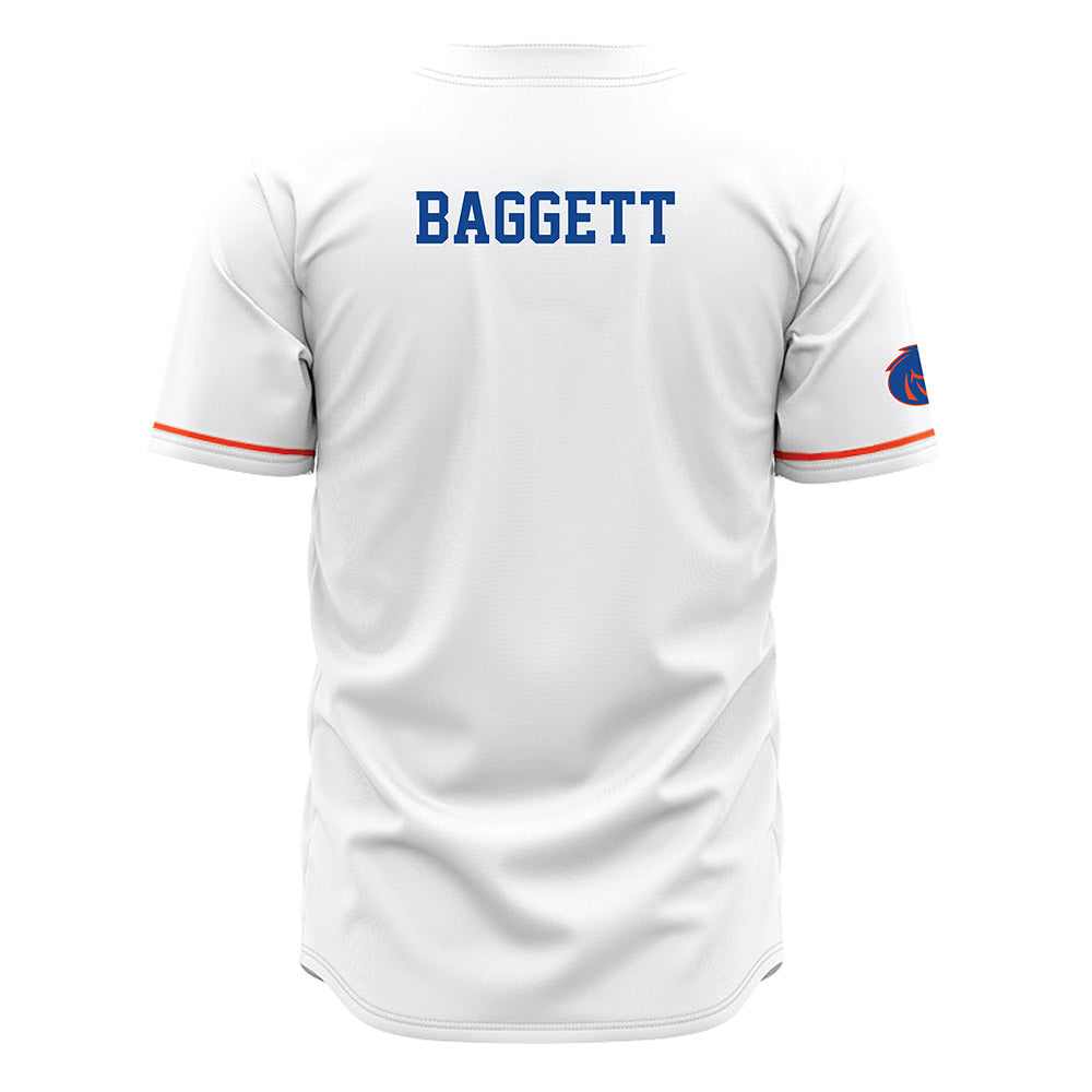 Boise State - NCAA Men's Track & Field : Braylon Baggett - White Jersey-1