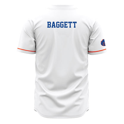 Boise State - NCAA Men's Track & Field : Braylon Baggett - White Jersey-1