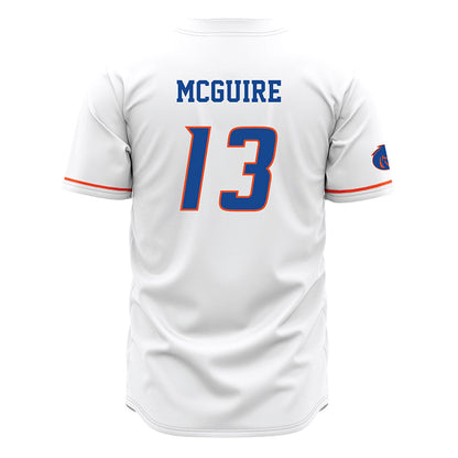 Boise State - NCAA Women's Soccer : Francesca McGuire - White Jersey