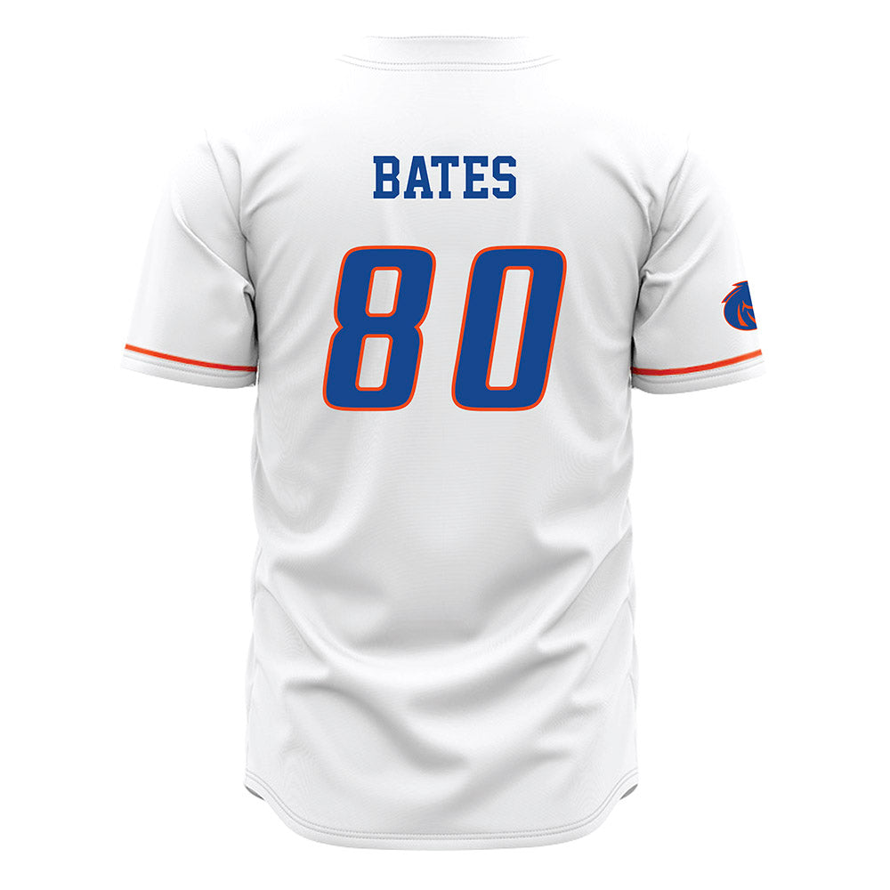 Boise State - NCAA Football : Cameron Bates - White Jersey