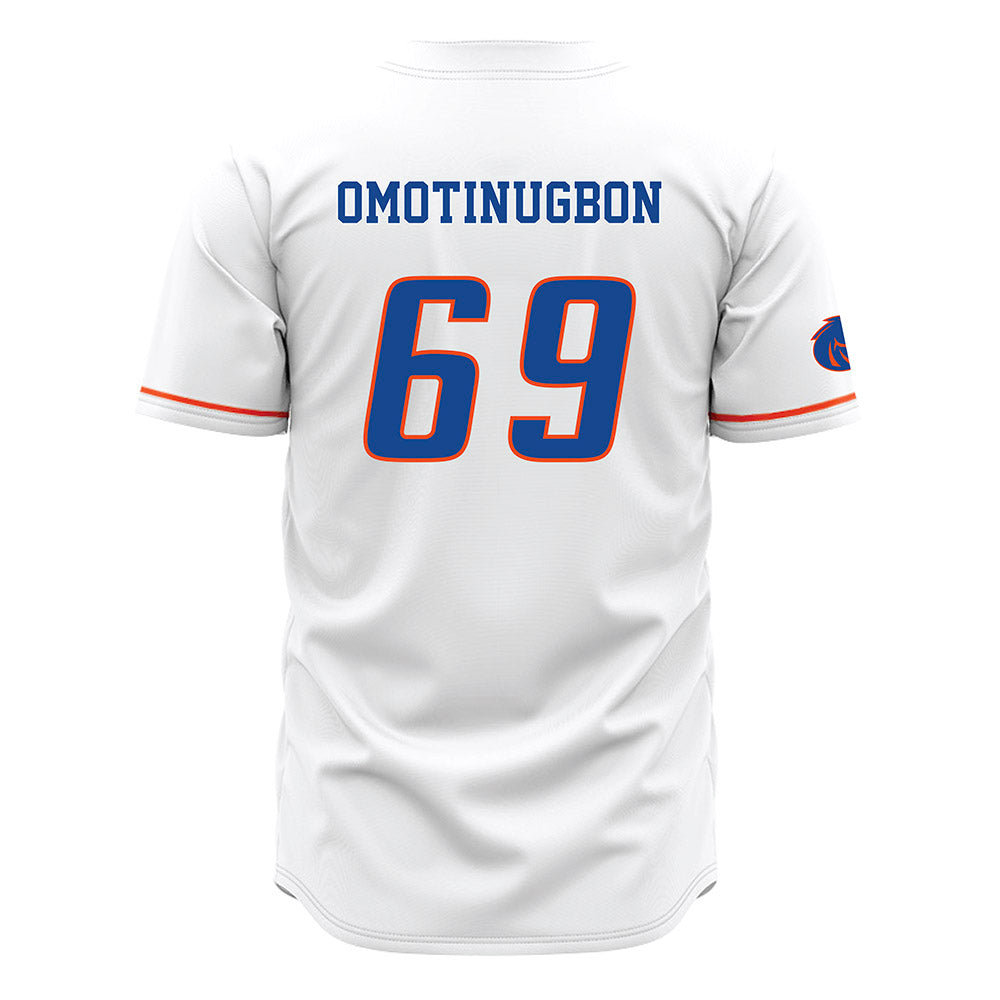 Boise State - NCAA Football : Eyitayo Omotinugbon - White Jersey