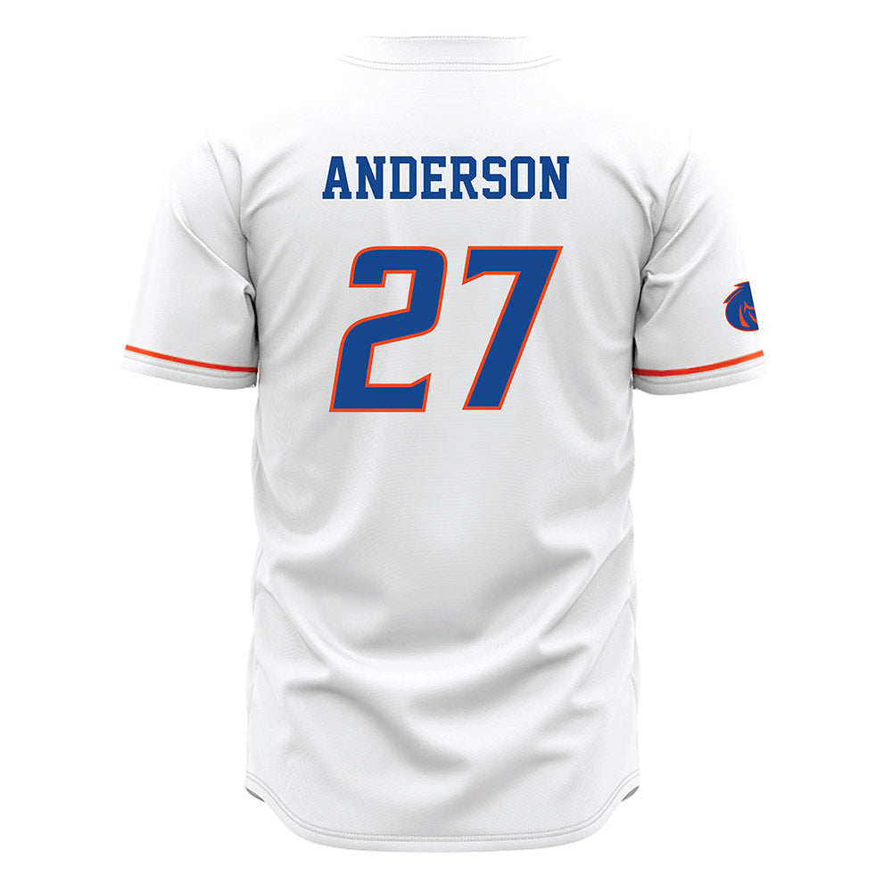 Boise State - NCAA Women's Soccer : Oakley Anderson - White Jersey