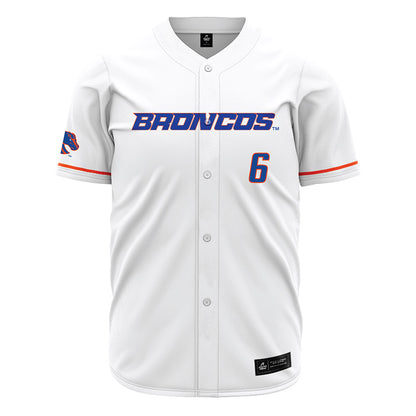 Boise State - NCAA Women's Basketball : Milly Sharp - White Jersey