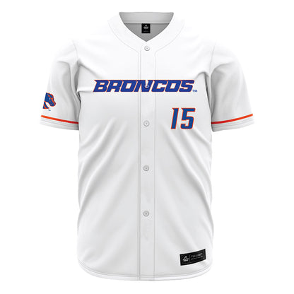 Boise State - NCAA Softball : Kaylee Vieira - White Jersey-0