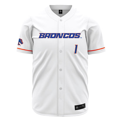 Boise State - NCAA Men's Tennis : John Chin - White Jersey