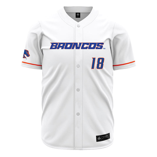 Boise State - NCAA Football : Sam Brooks - White Jersey-0