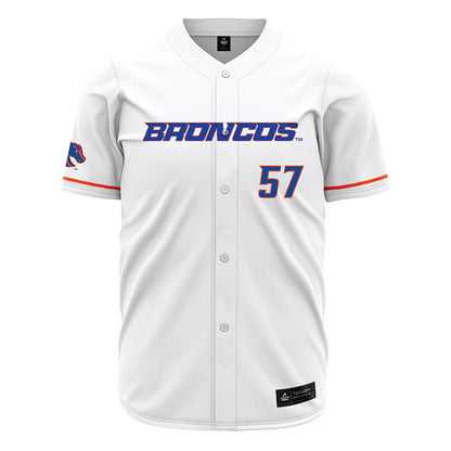 Boise State - NCAA Football : Nathan Cardona - White Jersey