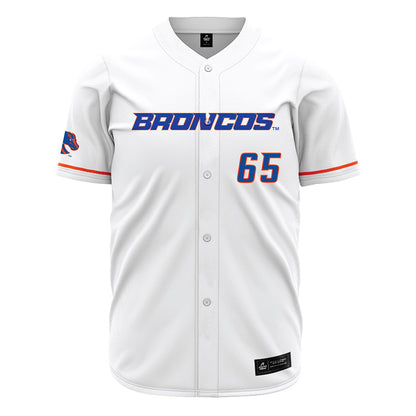 Boise State - NCAA Football : Hall Schmidt - White Jersey