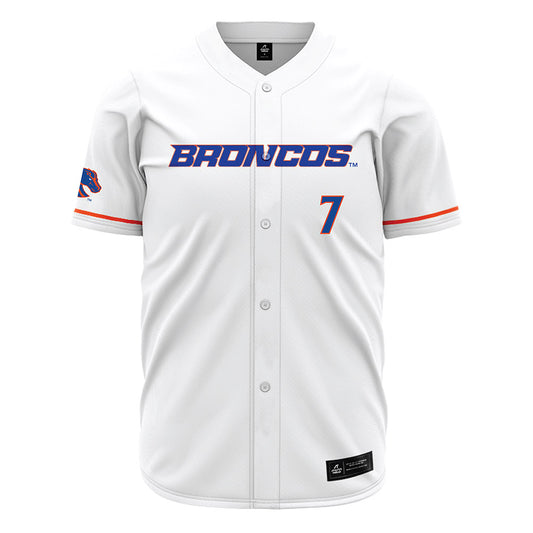 Boise State - NCAA Softball : Keely Gousha - White Jersey-0