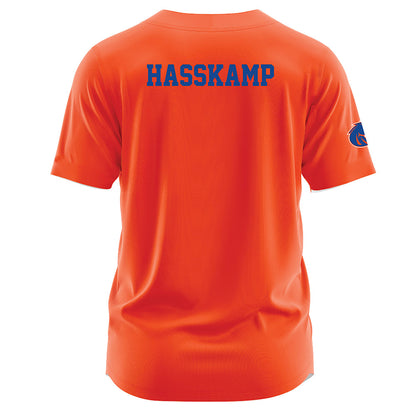 Boise State - NCAA Women's Track & Field : Gabrielle Hasskamp - Orange Jersey-1