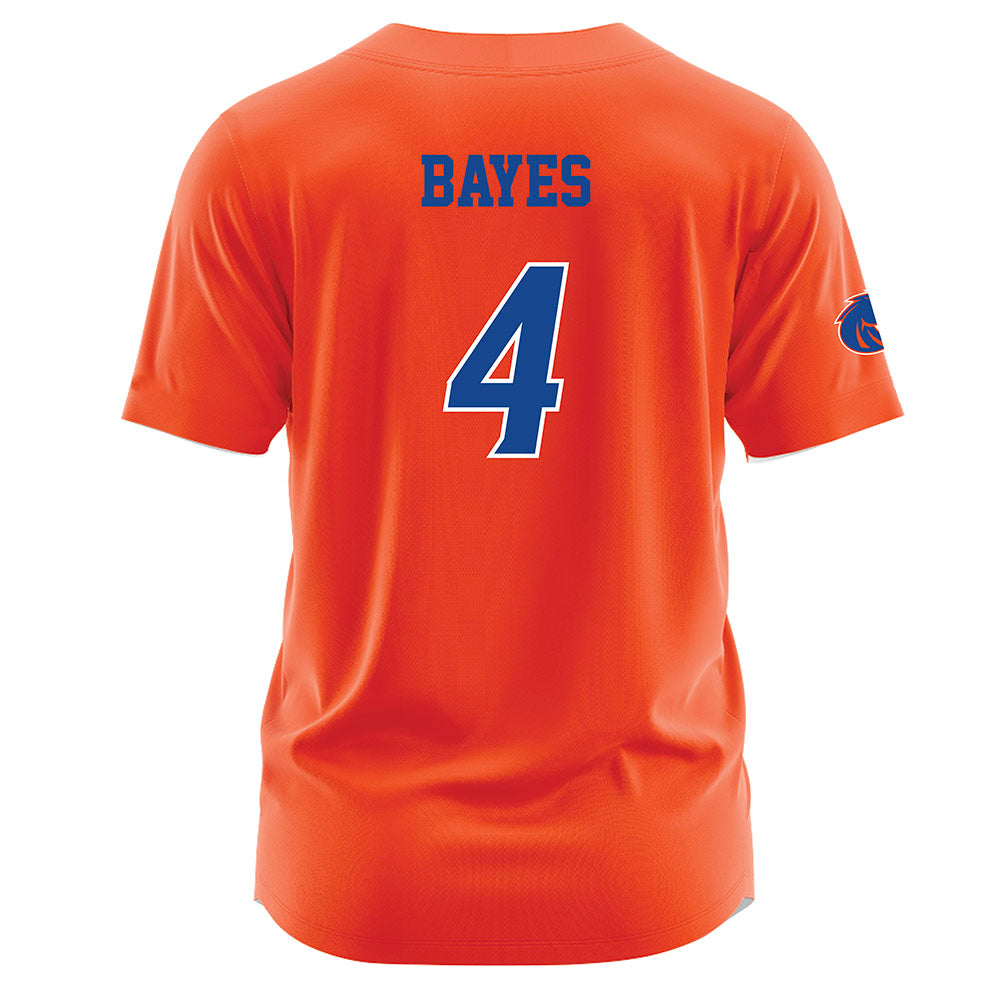 Boise State - NCAA Women's Basketball : Dani Bayes - Orange Jersey-1
