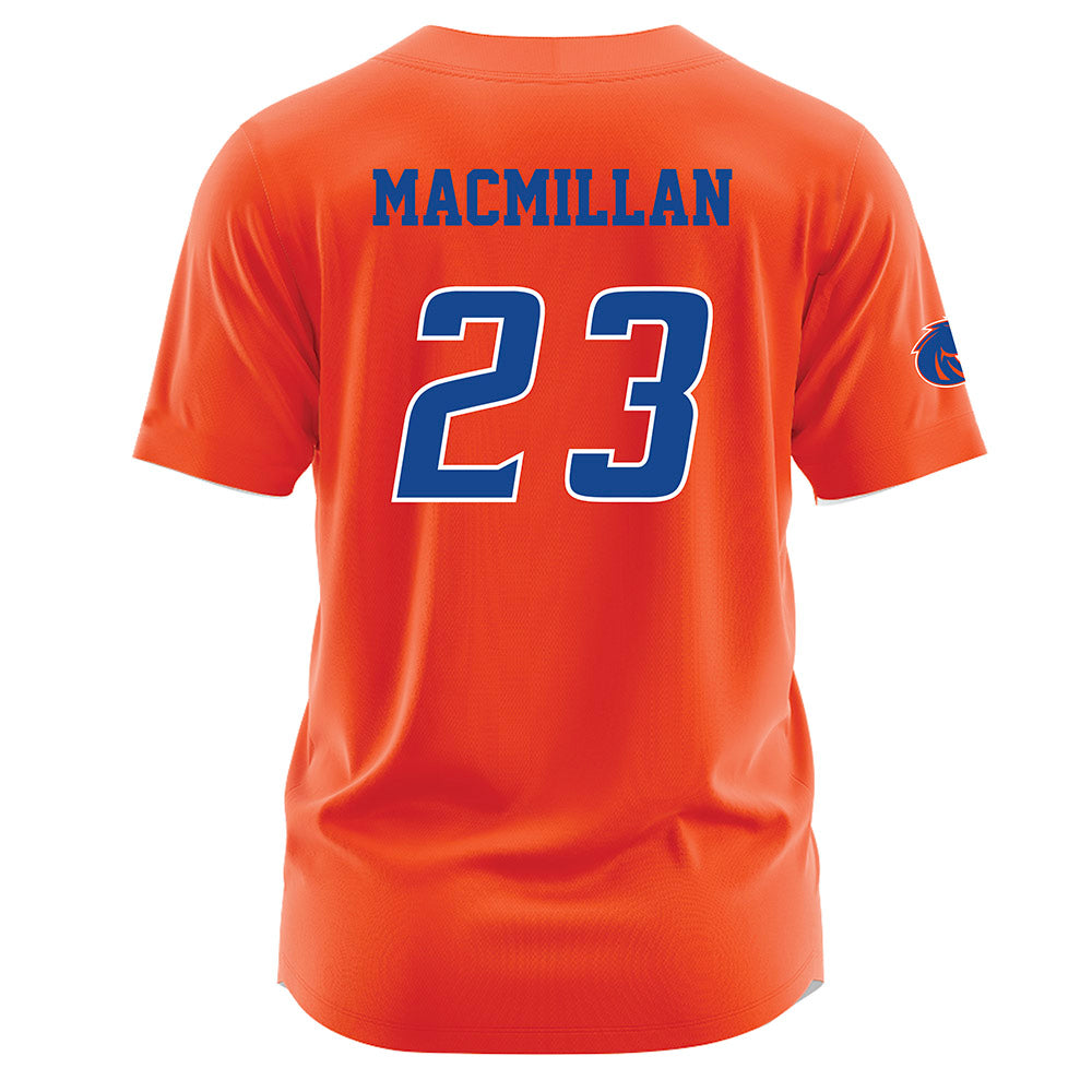 Boise State - NCAA Women's Soccer : Kenzie MacMillan - Orange Jersey-1
