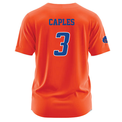 Boise State - NCAA Football : Latrell Caples - Orange Jersey