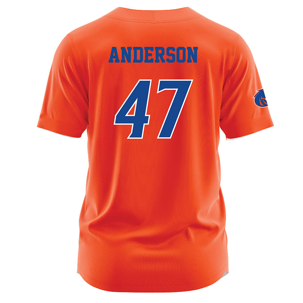 Boise State - NCAA Football : Kaden Anderson - Orange Jersey