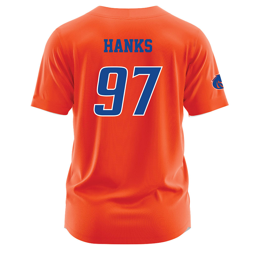 Boise State - NCAA Football : Hayden Hanks - Orange Jersey