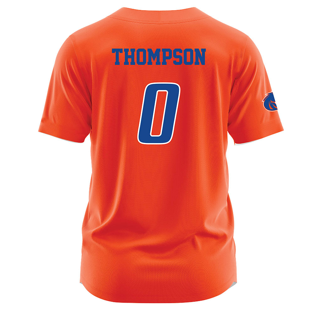 Boise State - NCAA Women's Basketball : Tatum Thompson - Orange Jersey-1