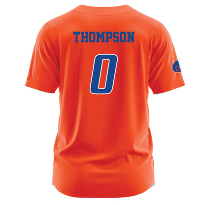Boise State - NCAA Women's Basketball : Tatum Thompson - Orange Jersey-1