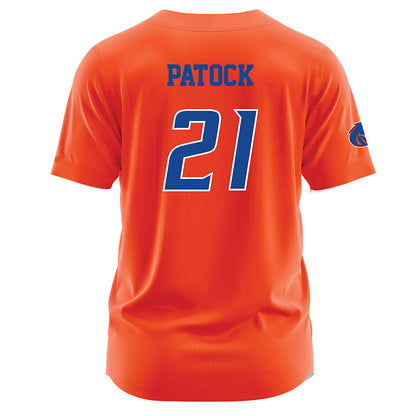Boise State - NCAA Beach Volleyball : Lily Patock - Orange Jersey-1