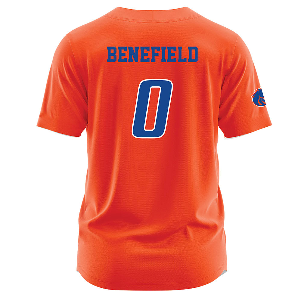 Boise State - NCAA Football : Ty Benefield - Orange Jersey