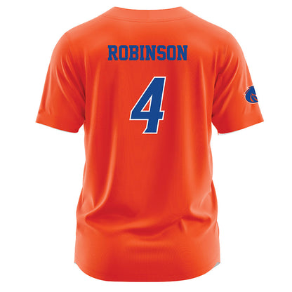 Boise State - NCAA Football : Rodney Robinson - Orange Jersey