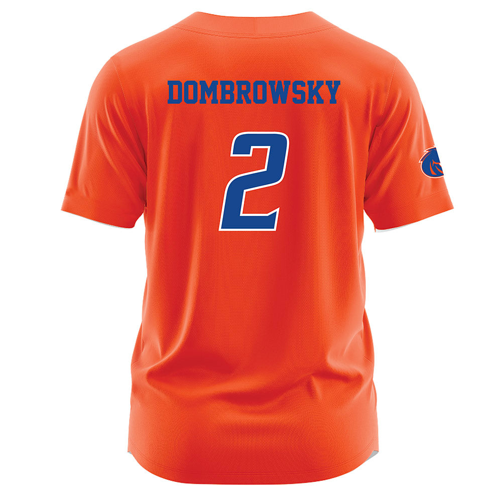 Boise State - NCAA Football : Gavin Dombrowsky - Orange Jersey-1