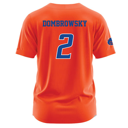 Boise State - NCAA Football : Gavin Dombrowsky - Orange Jersey-1