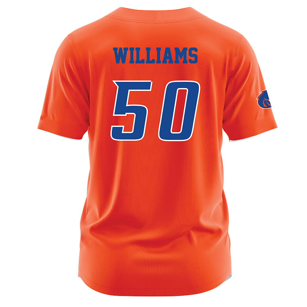 Boise State - NCAA Football : Jaden Williams - Orange Jersey-1