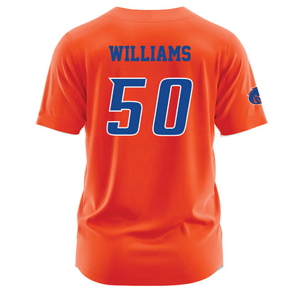 Boise State - NCAA Football : Jaden Williams - Orange Jersey-1