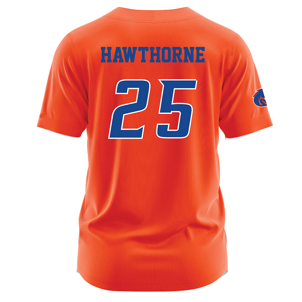 Boise State - NCAA Football : Nick Hawthorne - Orange Jersey