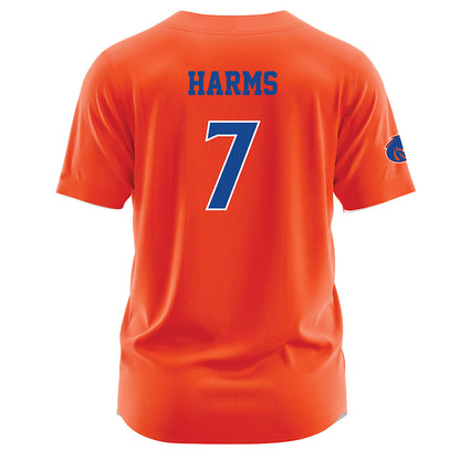 Boise State - NCAA Women's Basketball : Izzie Harms - Orange Jersey-1
