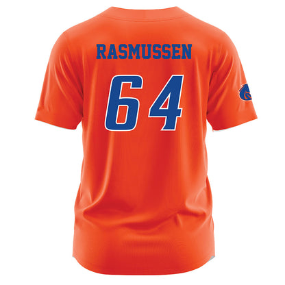 Boise State - NCAA Football : Carson Rasmussen - Orange Jersey