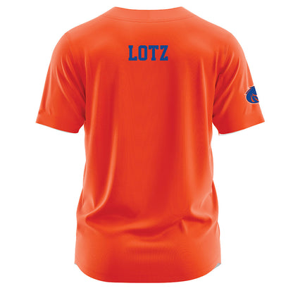 Boise State - NCAA Women's Track & Field : Victoria Lotz - Orange Jersey-1