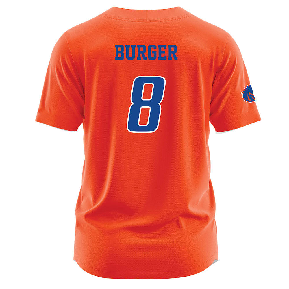 Boise State - NCAA Men's Tennis : Teague Burger - Orange Jersey