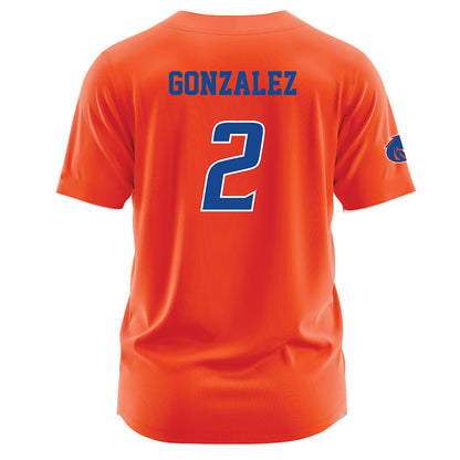 Boise State - NCAA Softball : Marissa Gonzalez - Orange Jersey-1
