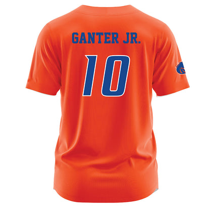 Boise State - NCAA Football : Derek Ganter Jr. - Orange Jersey-1