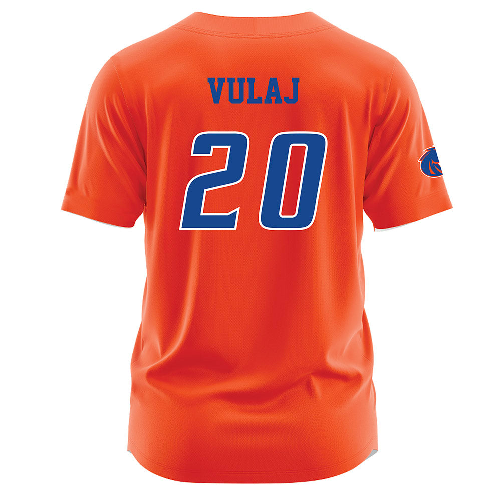 Boise State - NCAA Women's Gymnastics : Alyssa Vulaj - Orange Jersey