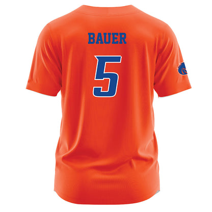 Boise State - NCAA Softball : Olivia Bauer - Orange Jersey-1