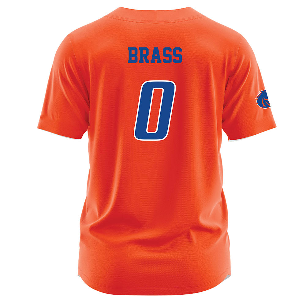Boise State - NCAA Women's Soccer : Jazmyn Brass - Orange Jersey