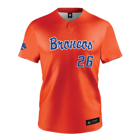 Boise State - NCAA Women's Gymnastics : Sydney Leitch - Orange Jersey