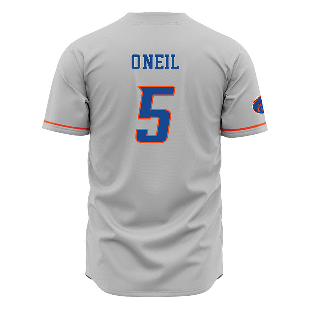 Boise State - NCAA Beach Volleyball : Sharli O'Neil - Grey Jersey-1