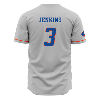 Boise State - NCAA Softball : Talia Jenkins - Grey Jersey-1