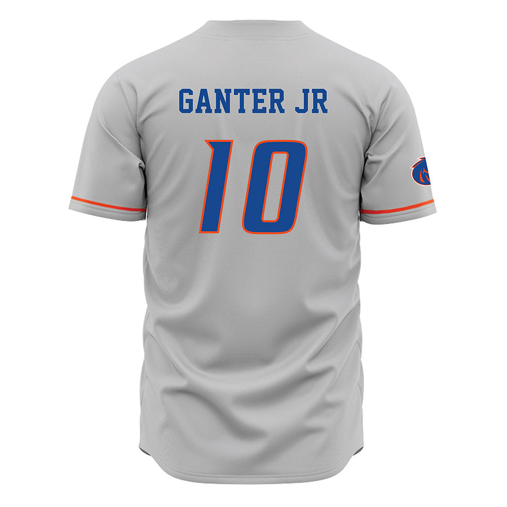 Boise State - NCAA Football : Derek Ganter Jr - Grey Jersey-1