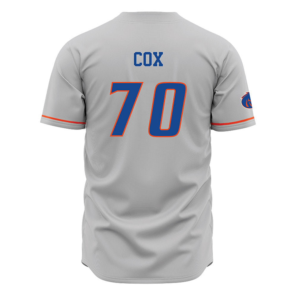 Boise State - NCAA Football : Kyle Cox - Grey Jersey