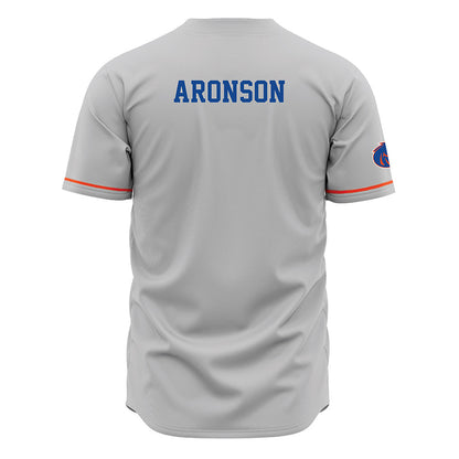 Boise State - NCAA Men's Tennis : Stewart Aronson - Grey Jersey-1
